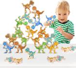 Brinquedos de empilhamento de dinossauros para meninos de 3 a 6 anos, presentes de aprendizagem Pic01