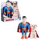 Brinquedos de pelúcia Just Play DC Super Pets SUPERMAN e KRYPTO 30cm