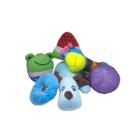 Brinquedos De Pelúcia Pet Para Cães E Gatos Kit 3 Bichinhos SORTIDOS