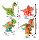 Brinquedo Dinossauro Colorido Parafuso Dino Vermelho em Promoção na  Americanas