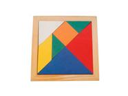 Brinquedos Educativos - Jogo Tangram - 20x20cm 7 Peças - Sonho de Criança