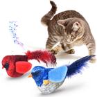 Brinquedos interativos para gatos com Sandpiper Bird para gatos domésticos