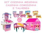 Casinha Jogo Cozinha Brinquedo Menina - Judy - Online - Casinha de Boneca -  Magazine Luiza