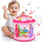 Brinquedos musicais Aboosam Baby Girl de 6 a 18 meses com tema oceânico