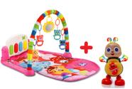 Brinquedos Para Bebes Tapete Educativo E Abelha Canta Dança - DM Toys e Color Baby