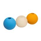 Brinquedos para cães Amazon Basics Rubber Balls, 6,4 cm, pacote com 3