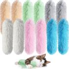 Brinquedos para gatos Silkfly Cat Almofadas Catnip Toys Interactive 12 unidades