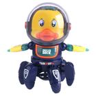 brinquedos Pato Astronauta Musical Infantil á Pilha Dança Com Som e Luzes Envio Imediato! - Toy King