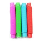 Brinquedos sensoriais Milaloko Pop Tubes para crianças e adultos (pacote com 4)