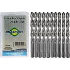 Broca Aco Rapido Brasfort (K) 7/32'' - 7504 - Kit C/10 Pecas - BRASFORT / BRAFT