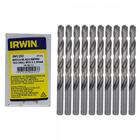 Broca Aco Rapido Irwin 1,5 Mm . / Kit C/ 10 Peças