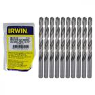 Broca Aco Rapido Irwin 3/32'' ./ Kit Com 10 Peças