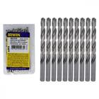 Broca Aco Rapido Irwin 4,0 Mm - Kit C/10 Pecas