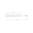 Broca para Concreto 7x160 mm Tramontina em Aço Especial com Encaixe SDS Plus