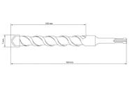 Broca sds plus 7x100x160mm tramontina