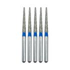 Brocas De Diamante Dentais De Alta Velocidade, 5 Peças Fg Diâmetro 1.6mm Para Peça De Mão, Brocas