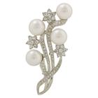 Broche Strass e Pérola Estrela BRG7760