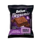Brownie Protein Sem Glúten Double Chocolate com 10 unidades de 40g - Belive