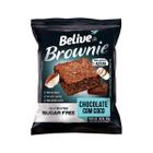 Brownie Sem Glúten e Sem Açucar Chocolate com Coco com 10 unidades de 40g - Belive