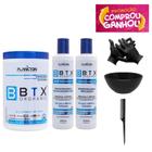 Btx Orghanic Plancton 1kg + Kit 3 Semanas Shampoo + Condicionador