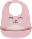 Buba Babador De Silicone - Pega Migalhas Gumy - Rosa -