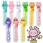 Bubble Blowing Toys ritastar Cartoon Rabbit para crianças, pacote com 9