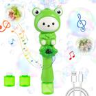 Bubble Wand IMYMAX Recarregável Automático Green Frog Kids