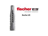 Bucha Nylon Fischer Ux Com Anel 10mm 150pç