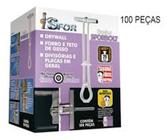 Bucha Para Gesso Drywall SforBolt 3/16" - Suporta 20 Kg CAIXA COM 100 PEÇAS