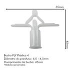 Bucha Sfor Gesso Fly 04 C/250 - Sforplast