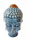 Buda " cabeça " Cerâmica Azul