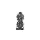Buda Em Cerâmica Pequeno Prata - Master Chi