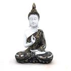 Buda Tibetano Tailandes Sidarta Hindu Estatueta Resina 15cm - Legacy