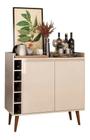 Buffet adega estilo wine 2 portas off white