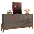 Buffet Aparador Lizz 170cm 4 Portas - Casa D