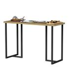 Buffet Aparador Sala Hall de Entrada Mali 120cm Mesa Estilo Industrial Moderna