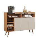 Buffet Cantinho do Cafe Celta Aparador 3 Portas Off White Giga Moveis