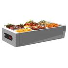 Buffet De Mesa 6 Cubas Frias Salada 1/2gn Saro Exclusivo