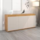 Buffet Jazz 3 Portas 1 Prateleira Internamel/Off White