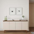 Buffet Liverpool 4 PT Off White e Freijo Touch