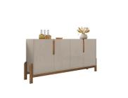 Buffet Lizz 1,70 Off-White/Cedro - Casa D