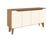 Buffet Quartzo 4 Portas Nature/ Off White Henn