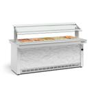 Buffet Térmico Gelopar 5 Cubas Branco 220V GBTA-200