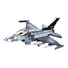 Building Block Toy Wokex 521 unidades, avião de caça militar F16