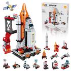 Building Block Toys Abbabby 12 em 1 Aerospace para crianças de 6 a 12 anos