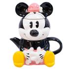 Bule 720ml Caneca 210ml Formato Minnie - Disney Oficial