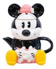 Bule 720ml Caneca 210ml Formato Minnie - Disney