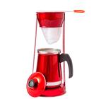 Bule Com Mancebo Coador De Cafe Retro em Alumínio - Colorido