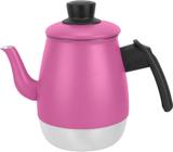 bule de alumínio café e chá - linha color 1.200 litro