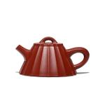 Bule de barro roxo Zisha Kettle Mud Dahongpao Kung Fu Geometry Teaware Bules - HTTN